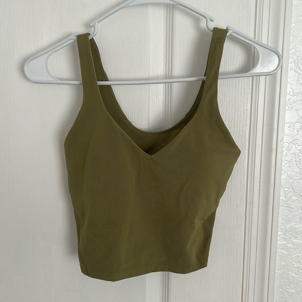lululemon athletica Olive Sports Bra